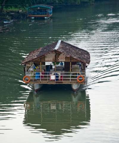 Loboc River cruise boat